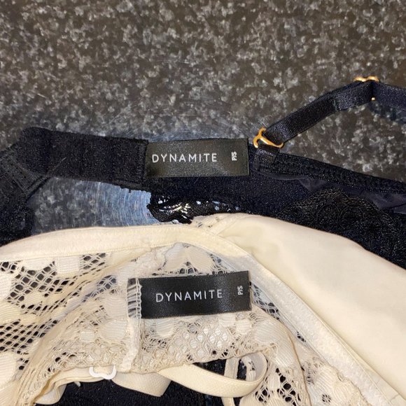 Two Dynamite Lace Bralettes Small - Picture 7 of 7